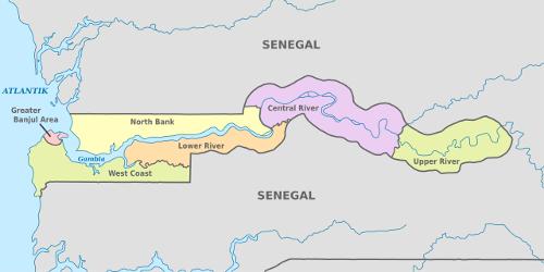 Administrative division in The Gambia