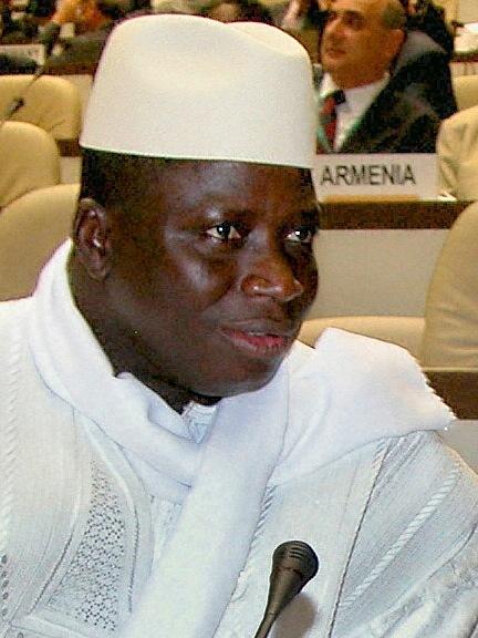 Yahya Jammeh, president of Gambia