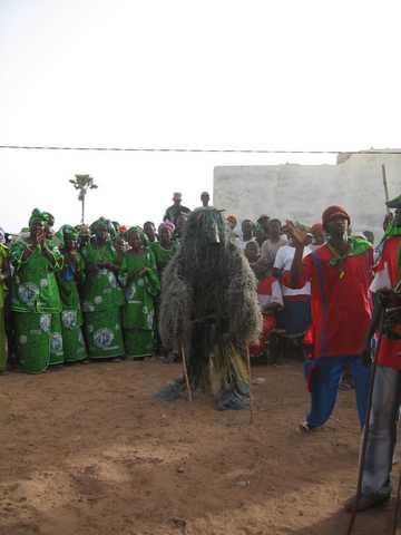 Jola dansers, Gambia