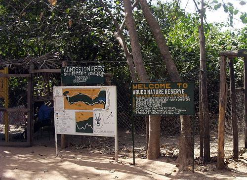 Abuko Nature Reserve in Gambia