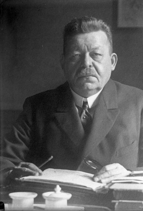 Friedrich Ebert (1871-1925), 1st Reich President of Germany