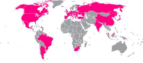 Deutsche Telekom locations worldwide