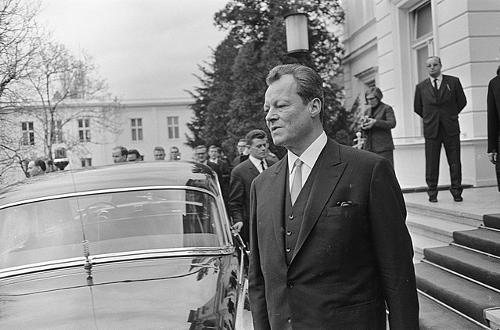 Willy Brandt (1913-1992), Chancellor of Germany from 1969 to 1974 and Nobel Peace Prize winner