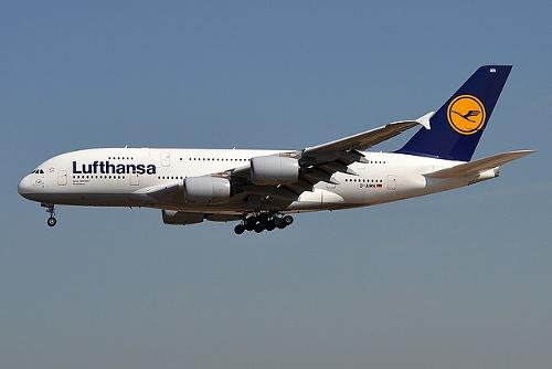 Lufthansa, national airline of Germany