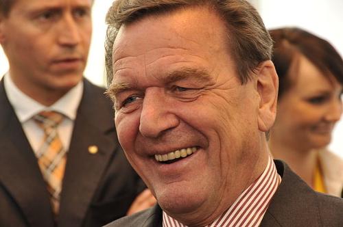 Gerhard Schröder, prime minister of Germany