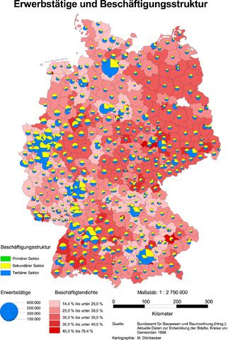 Employment and employment structure Germany