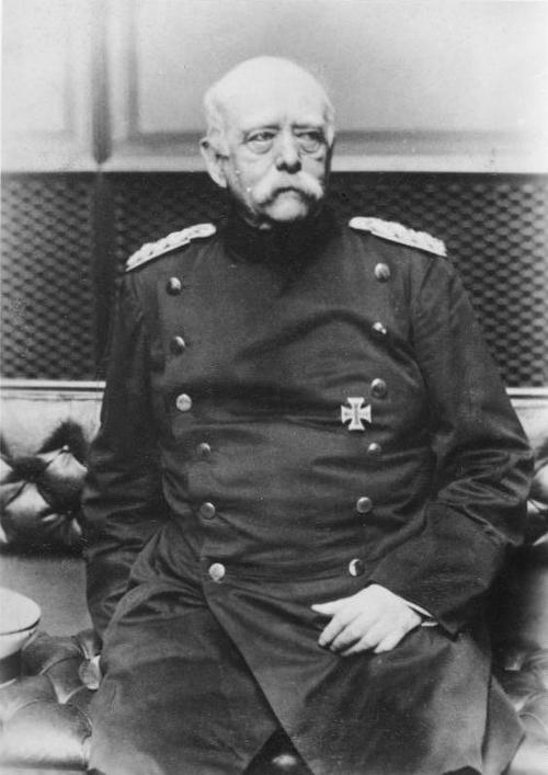 Otto von Bismarck (1815-1898), including Prime Minister of Prussia (1862 to 1890) and in 1867 Chancellor of the North German Confederation