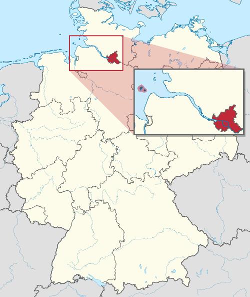 Location Hamburg in Germany