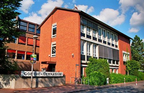Städtisches Goethe-Gymnasium in Ibbenbüren, North Rhine-Westphalia, Germany