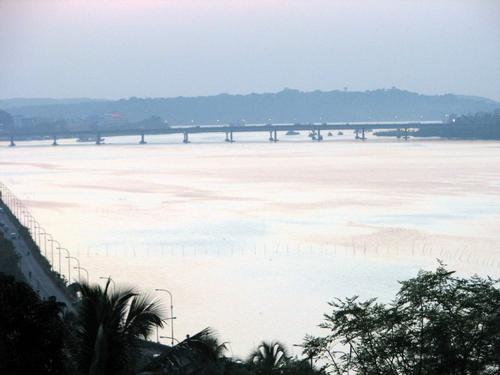 Bridge across the Mandovi River, Goa