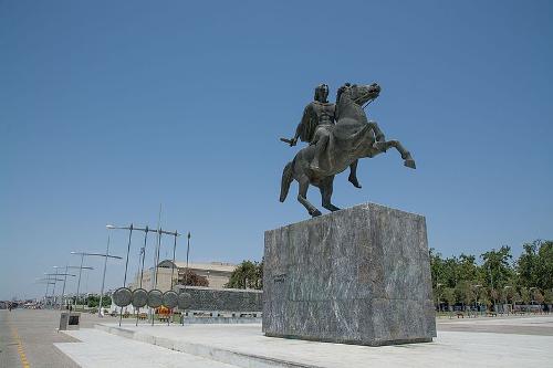 Statue of Alexander the Great, Thessaloniki Greece