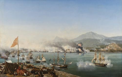 Battle of Navarino, Greece