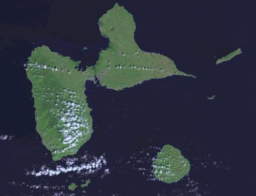 Guadeloupe Satellite Photo