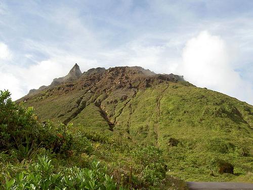 La Grande Soufrière, highest peak of Guadeloup