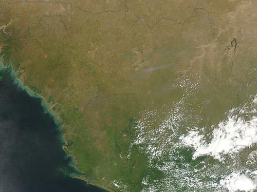 Guinea Satellite Photo