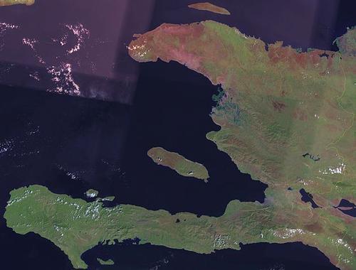 Haiti Satellite Photo