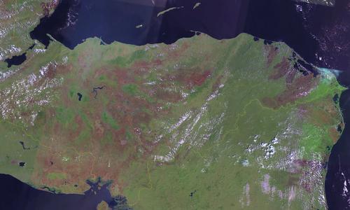 Honduras Satellite Photo