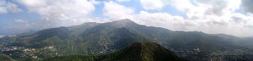 View of Tai Mo Shan, Hong Kong's highest mountain