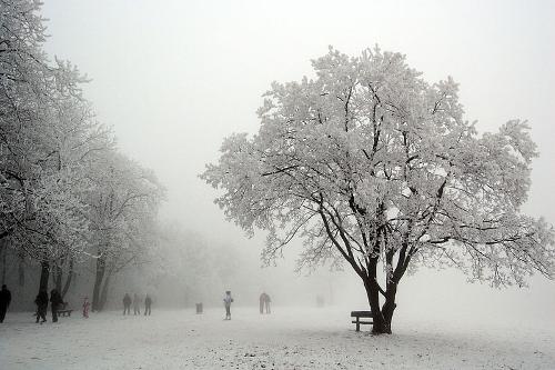 Winter in Budapest, Hungary