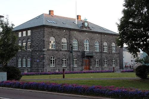 Parliament building (Althing) Iceland