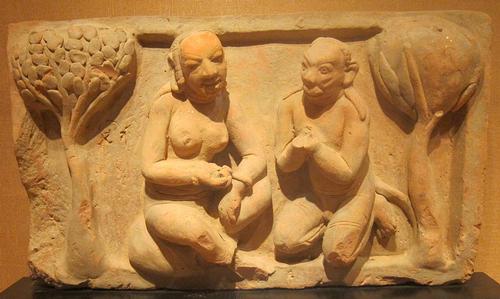 Scene from Ramayana Gupta period, India