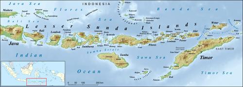 Lesser Sunda Islands belong to Indonesia