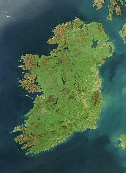 Satellite Photo Ireland