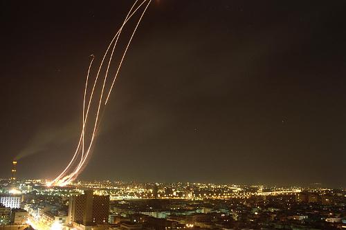 Israel fires Patriot missiles to take out Iraqi Scud missiles
