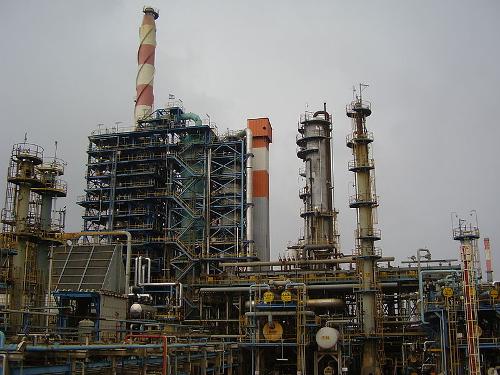 Refinery in Haifa, Israel