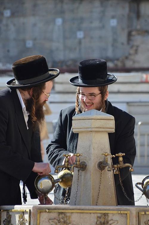 Orthodox Jews in Jerusalem, Israel
