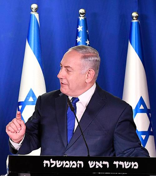 Nethanyahu in 2018, Israel