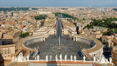 St. Peter's Square Rome Italy