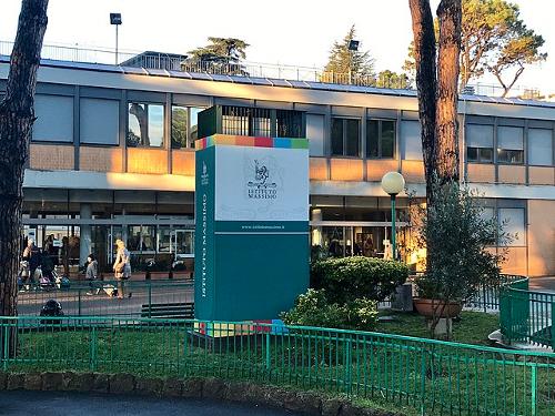 The Entrance to Liceo Massimo Classico e Scientifico Internazionali