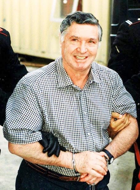 Totò Riina, big man of the Cosa Nostra, arrested