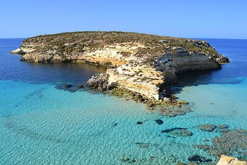 Lampedusa, southernmost point of Italy