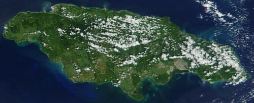Jamaica Satellite photo