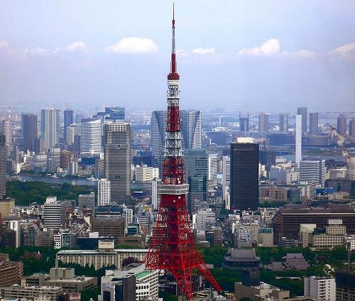 Skyline Tokyo 1990s