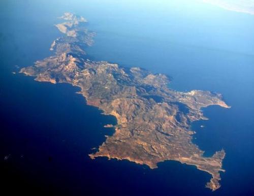 Karpathos from the air