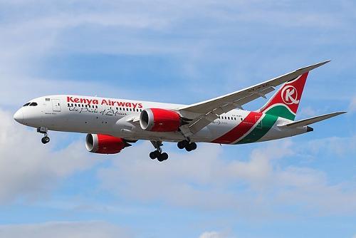 5Y-KZC Boeing 787 Kenya Airways