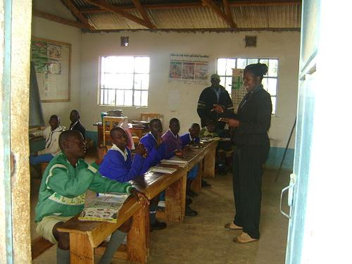 Special school for the deaf and hard of hearing in Kayeye, Kenya, attract deaf children from all over the region 