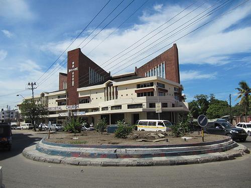 Pentecoastal church in Mombasa, Kenya