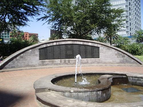 Memorial on the occasion of the bombing of the American embassy in Nairobi, Kenya 