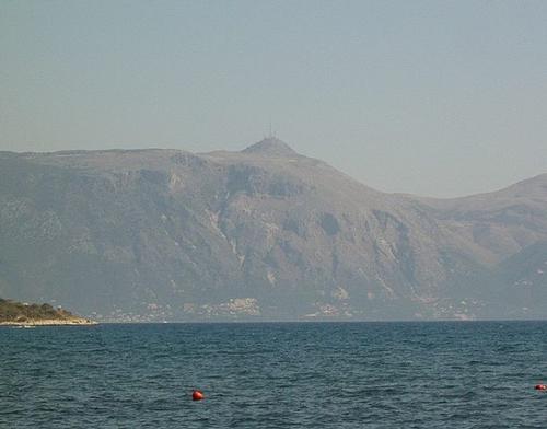 Pantokrator, highest mountain on Corfu