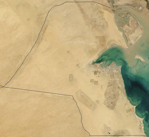 Kuwait Satellite Photo