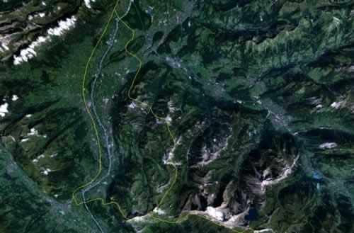 Liechtenstein Satellite Photo