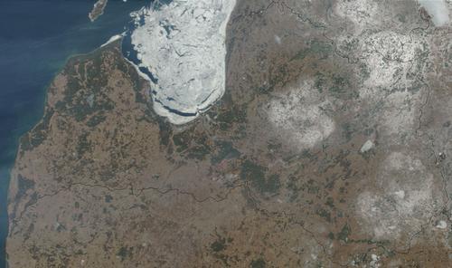 Latvia Satellite photo