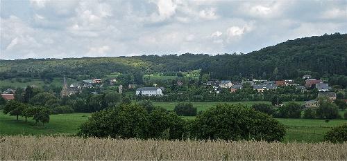 Landscape of Gutland, Luxembourg