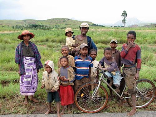 Family portrait, Madagascar