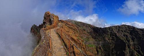 Clouds around the Pico do Arieiro, Madeira