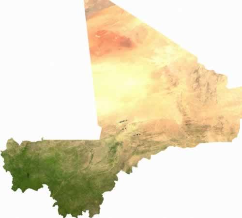 Mali Satellite Photo